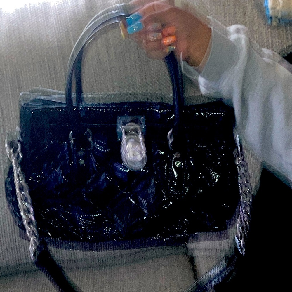 Leather Michael Kors bag